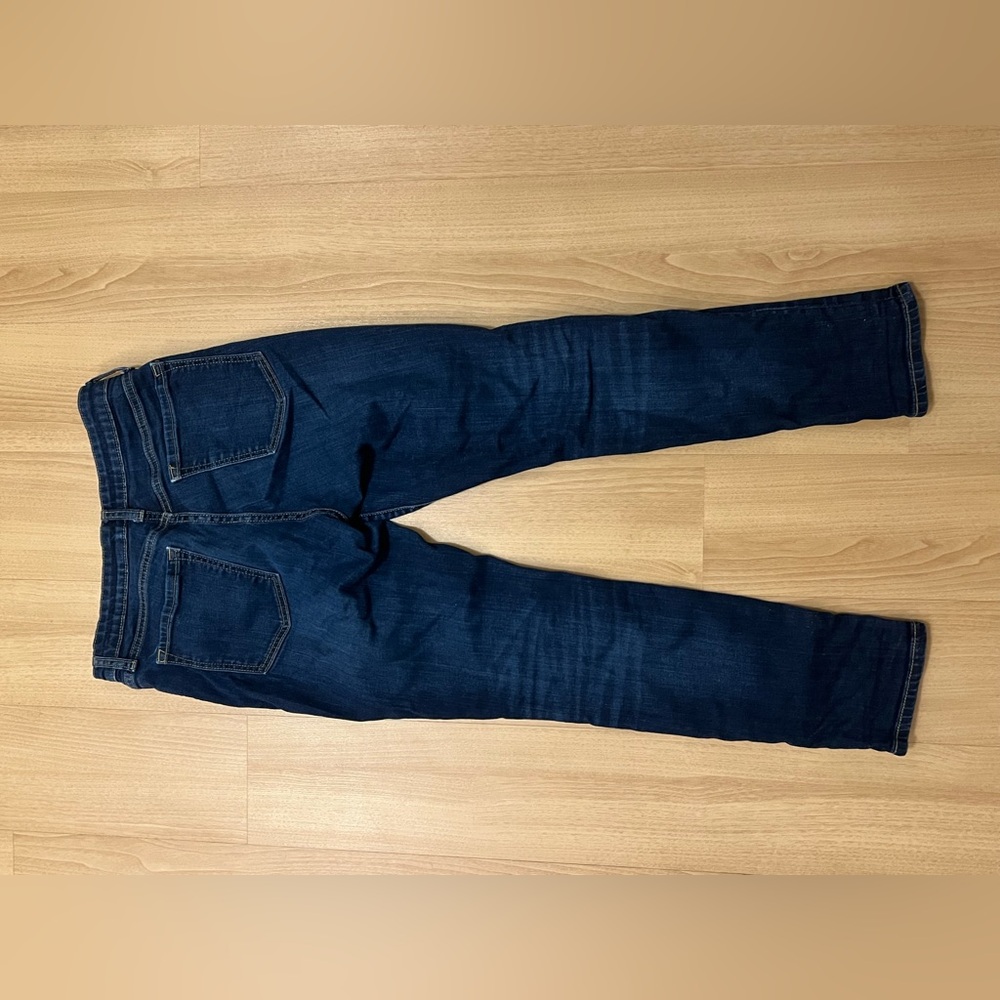 Gap Skinny Roll Up Jeans - Dark Blue - Size 4/27R